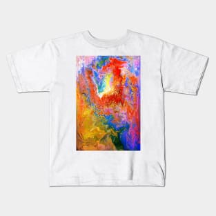 Abstraction game color Kids T-Shirt